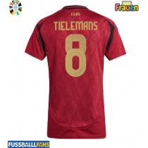 Belgien Youri Tielemans #8 Heimtrikot Frauen EM 2024 Kurzarm